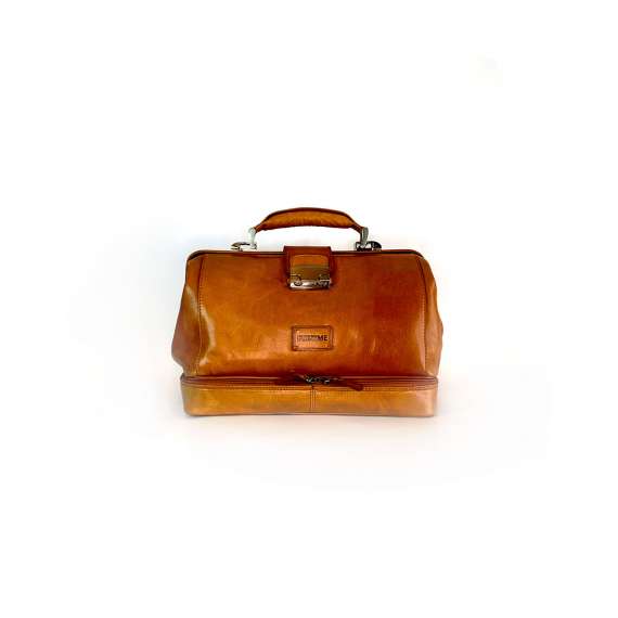 Borsa da Medico in pelle marrone - Image 2