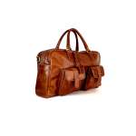 Borsa da Viaggio in pelle marrone